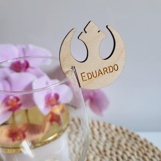 Personalizēts dekors glāzei Star wars